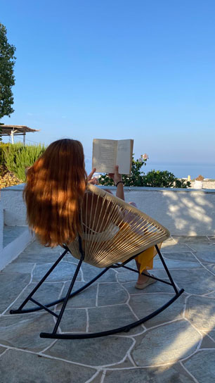 Η βεράντα του δωματίου Γη