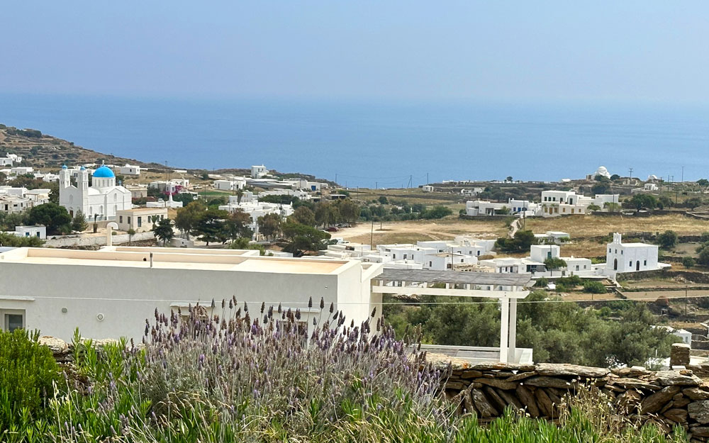 The village of Apollonia in Sifnos